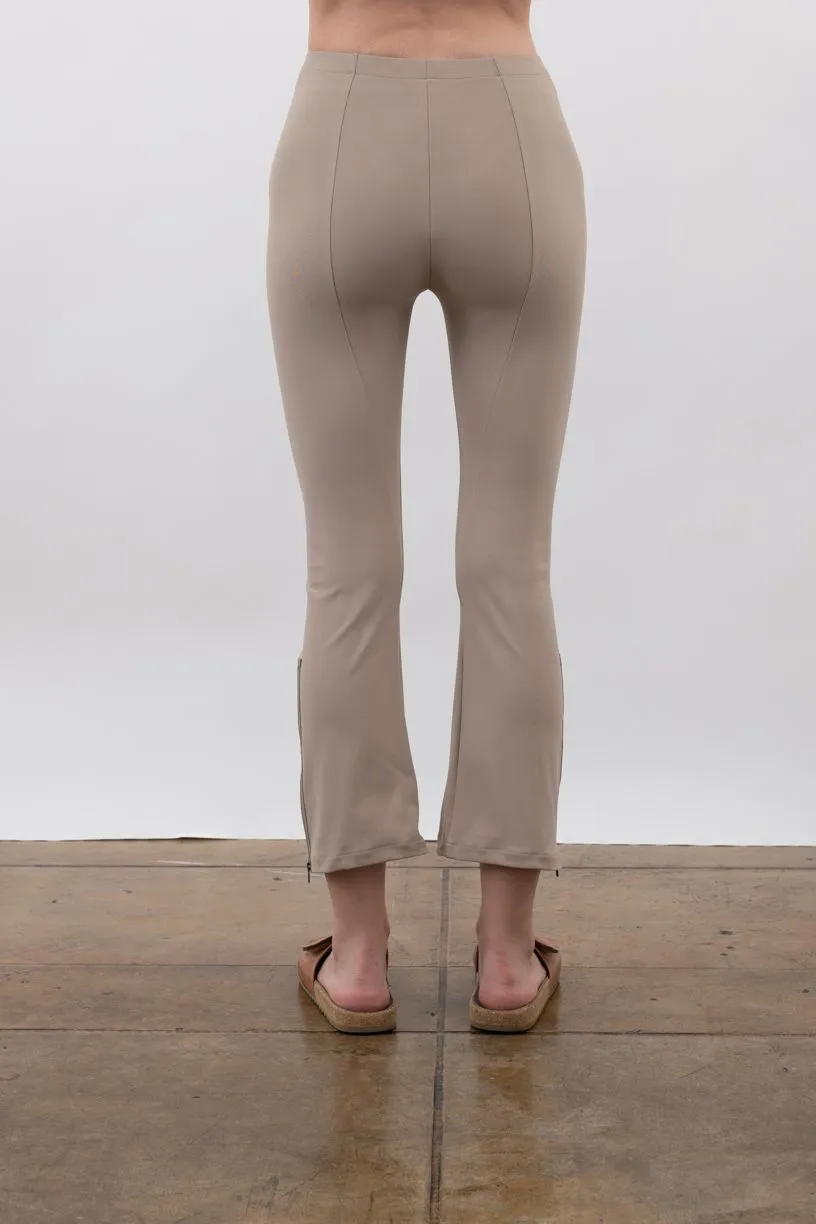 Tech Stretch Cropped Side Zip Legging - MITRA SP24