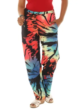Tie-Dye Pocket Casual Pants