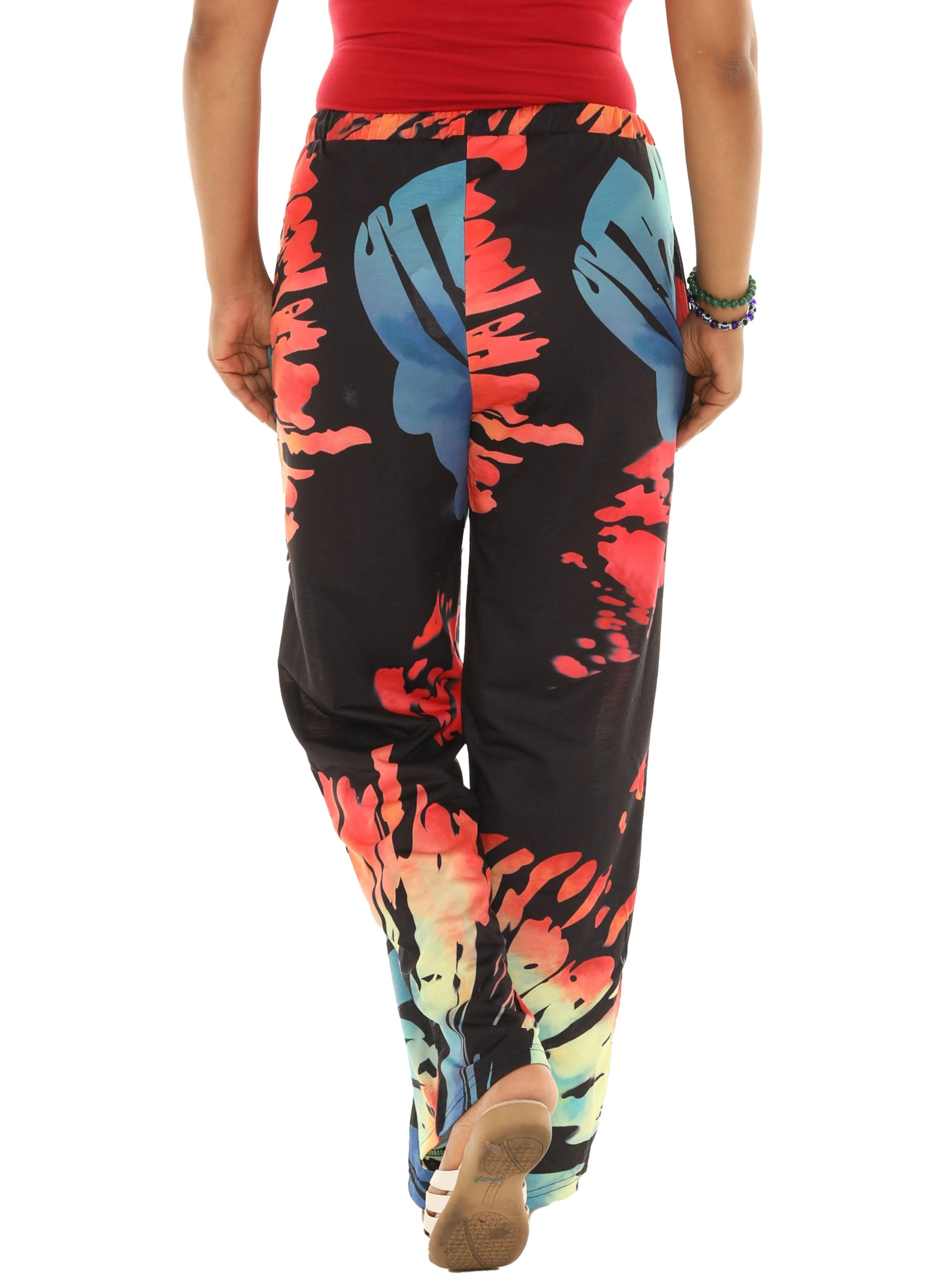 Tie-Dye Pocket Casual Pants