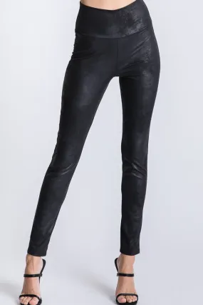 Time To Shine Faux Leather Leggings