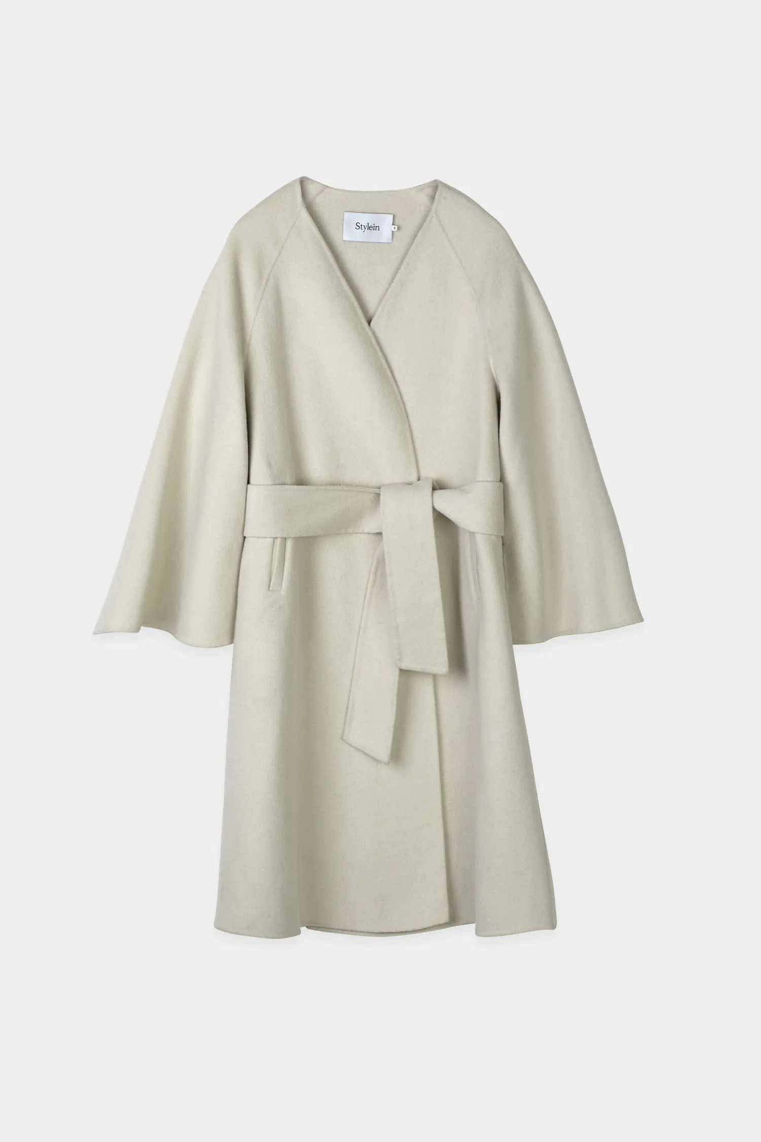 TRENTO COAT LONG - CREAM