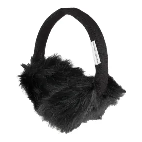 Village Hats Faux Fur Earmuffs - Black Wholesale