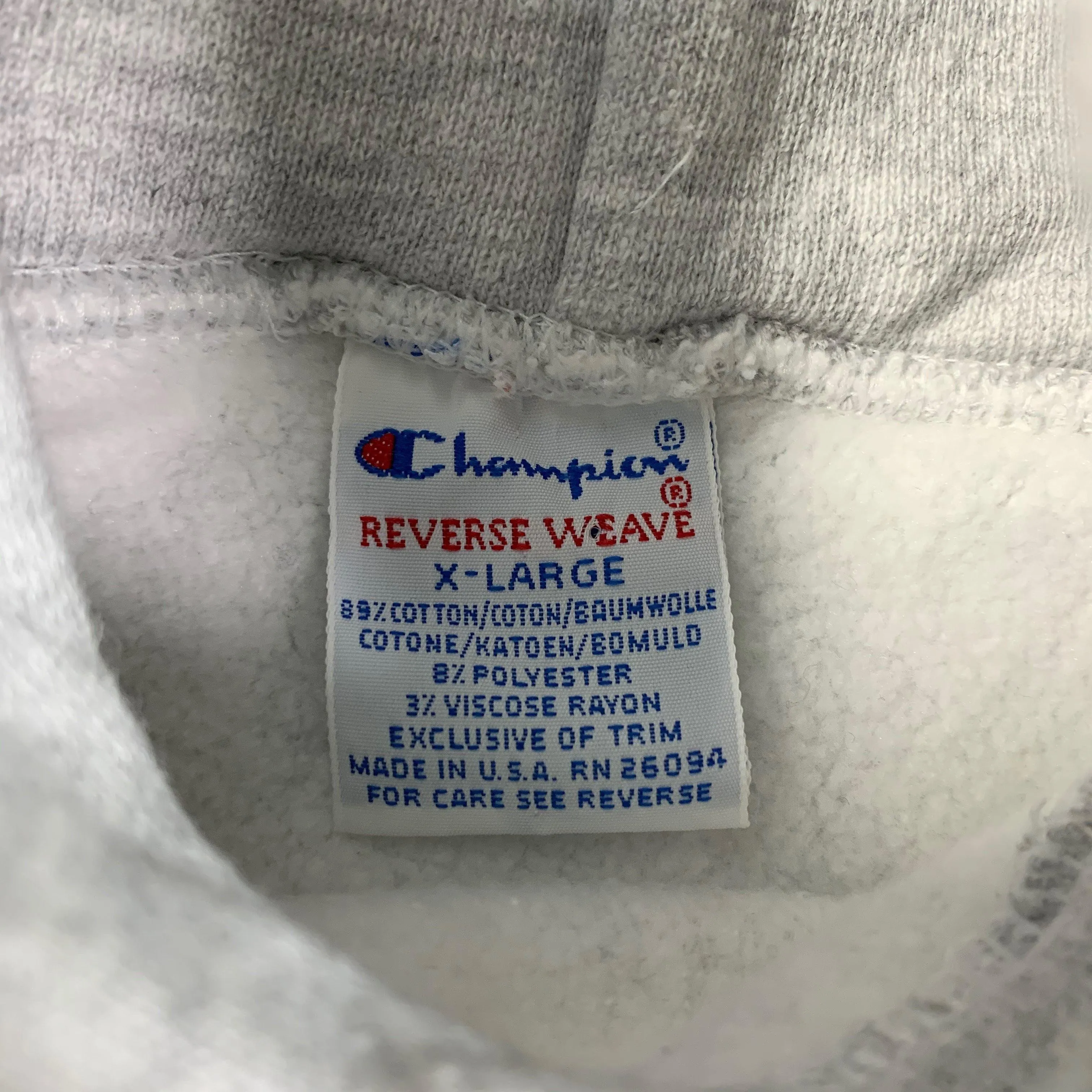 Vintage Champion Reverse Weave "Sidwell Friends" Pullover Hoodie