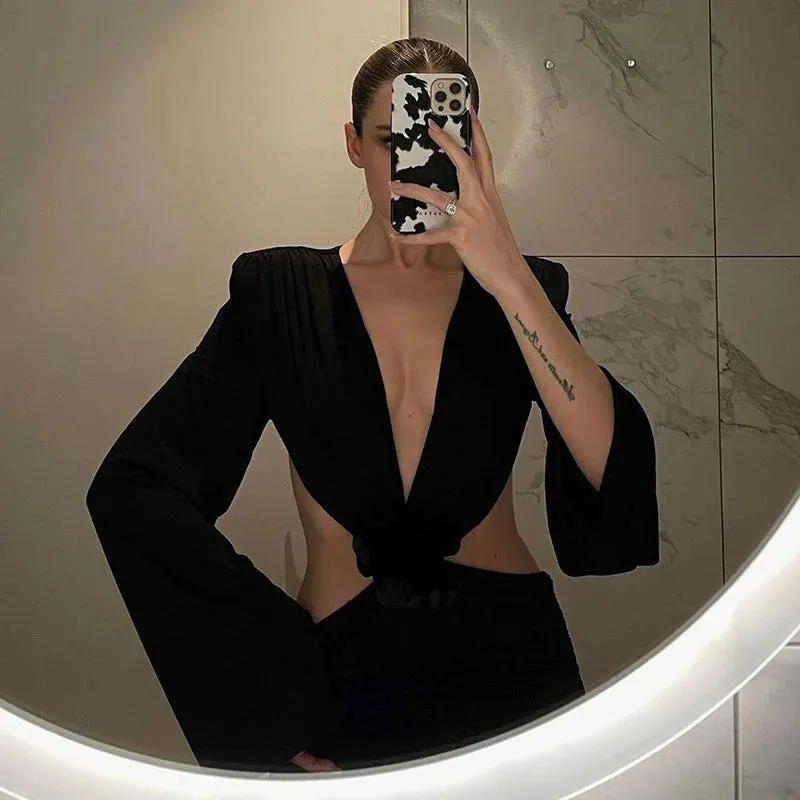 Vvsha Leylanie Long Sleeve Mini Dress