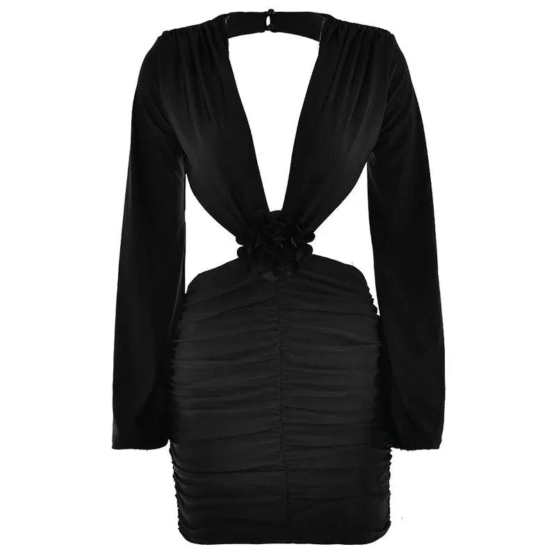 Vvsha Leylanie Long Sleeve Mini Dress