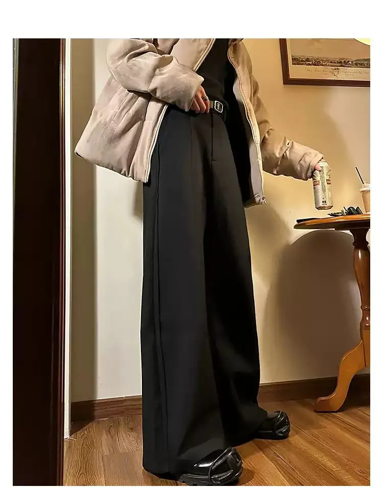 Woo Casual Flared Scimitar Pants