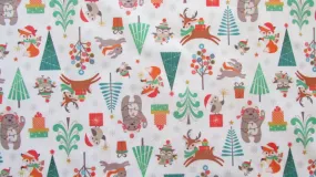 Woodland Christmas Diaper Cover